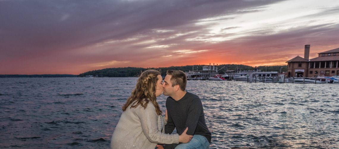 engagement photographer lake geneva, wi - Bobbi Rose Photography